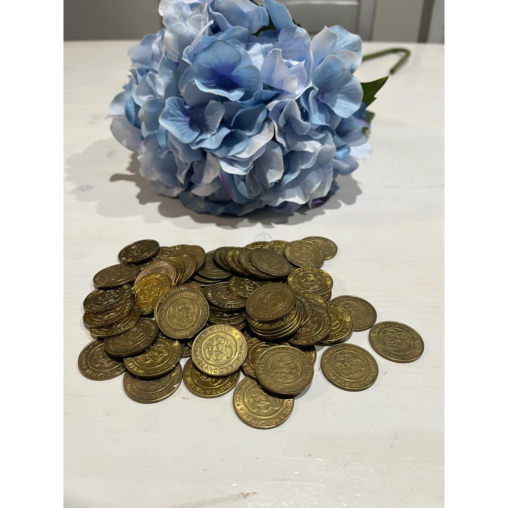 Chuck‎ E Cheese Tokens Vintage Arcade Game Collectible Coins Birthday Party